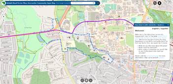 Interactive Community Input Map